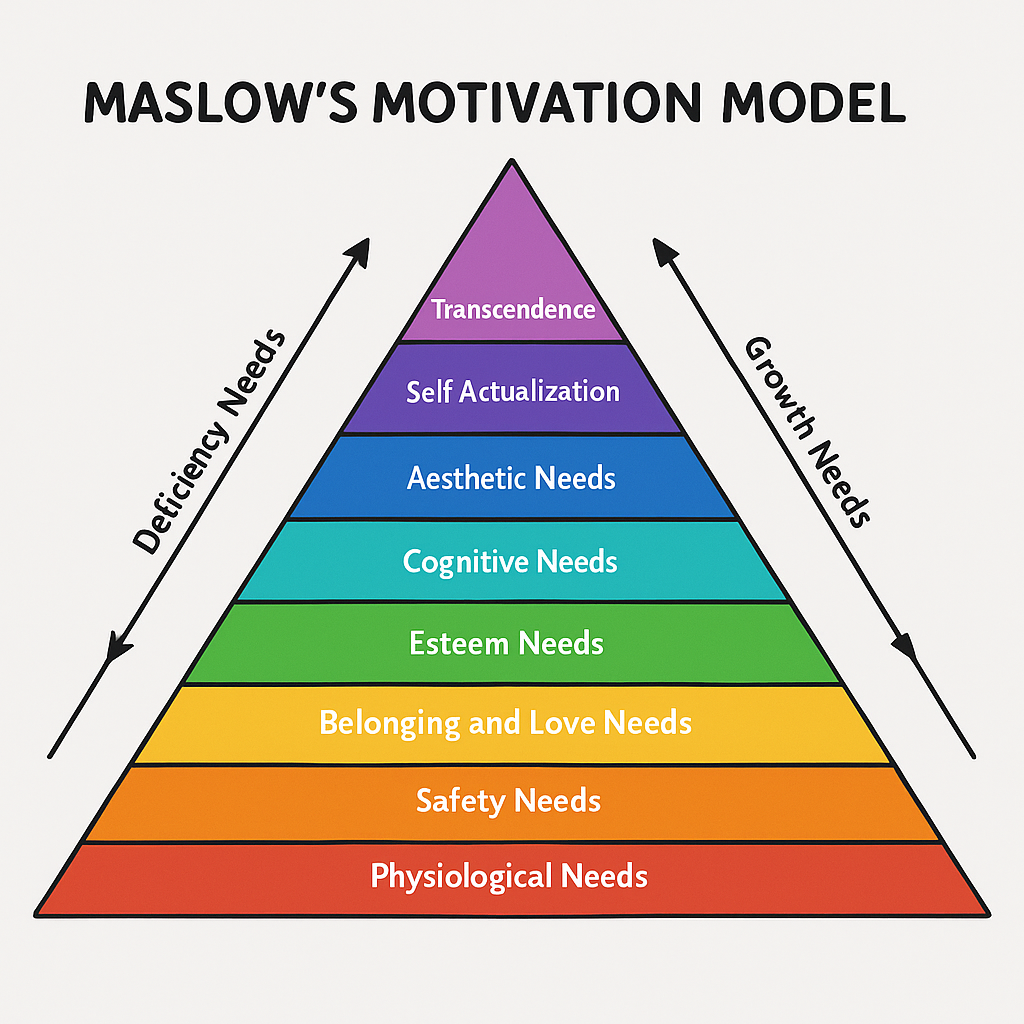 Maslow Eight Level Pyramid